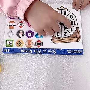 100pcs Linking Cubes Math Activity Set Math Building Blocks Math Cubes Manipulatives Construction Educational Counting