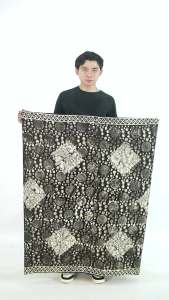 Sarung Pria Dewasa Batik cap El Rumi Pekalongan Terlaris Motif Gelembung New