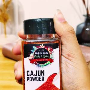 Cajun Powder 105g in Shaker Bottle by Jinkys Daily Herbs & Spices