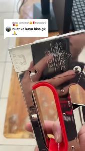 YUKIDO Alat Staples Tembak Jok Kulit Motor / Stapler Gun / Hekter Gun / Gun Tacker / Stapler Kayu / Guntacker