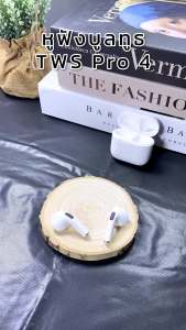 NEW Pro4 TWS หูฟังไร้สายใหม่ล่าสุด บลูทูธไร้สาย เสียงดี คุณภาพดี เชื่อมต่อรองรับ