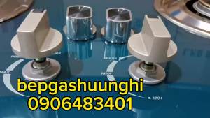 Núm vặn  nút bật bếp gas âm cốt nghiêng bằng kim loại