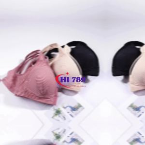 Bra Wanita Seamless Push Up Gesper Kait Depan Busa Tipis Tanpa Kawat Elegan 399