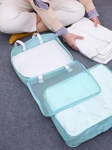 กระเป๋าจัดระเบียบ 7in1 สำหรับเก็บเสื้อผ้า รองเท้า ของใช้ส่วนตัว พกพาเดินทาง
