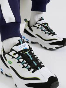 Skechers สเก็ตเชอร์ส รองเท้า ผู้ชาย Sport DLites 1.0 Shoes - 894256-GRY