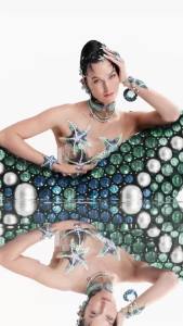 🖤Swarovski🖤(New) Idyllia series T1 gold shell diamond earrings EH-JS87460564506 classic design style couple earrings 925 sterling silver womens fashion earrings special gift for boyfriend or girlfriend