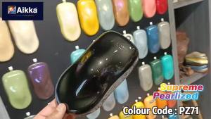 2K Paint  AIKKA PZ71 Hacksons Grey  PEARLIZED SERIES Colour Car Motor Paint DIY Aerosol Spray Cat Bancuh Kereta 车漆