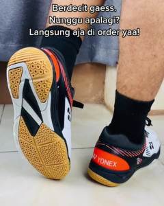 Sepatu Badminton Pria Wanita YnX Toeasist 65WZ High Performance Anti Licin