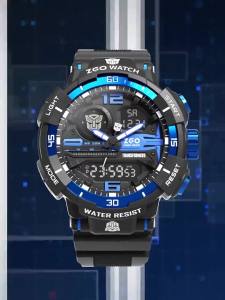 (With Box/49.5mm)100% Authentic Transformers Watch for Kids Boys Digital Watch Waterproof for Kids Watch with Backlight Scratch Resistant Shockproof Birthday Gift 8981 867 手表男生防水