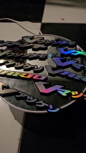 Emblem akrilik VARIO Baru emblem All new acrylic emblem akrilik kanji jepang pnb 01