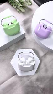 ตัวเล็กน่ารัก สีสวย เสียงดี บลูทูธไร้สาย คุณภาพดี เชื่อมต่อรองรับ ใช้ได้ทุกรุ่น TWS M17 mini