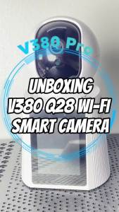 V380 PRO Q28 Video Calling Smart Camera CCTV with LCD Screen Video Call Phone View Two-Way Voice Baby Monitor Motion Detection Wireless Indoor CCTV HD 1080P Full Color Night Vision IP Security Camera