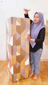 Kasur Lipat Busa Ukuran 140x200 Tebal 10 cm | Kasur Busa Lipat 4 | Garansi 5 Tahun
