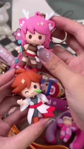 Mô hình Vương Giả Vinh Diệu Honor of Kings King of Glory có móc chìa khóa Heroes chibi dễ thương