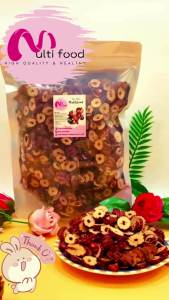 500G TÁO ĐỎ CẮT LÁT SẤY KHÔ - MULTIFOOD