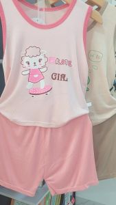 Bộ quần áo sát nách mùa hè cho bé từ 6 - 16kg Chất liệu cotton mềm thoáng mái kháng khuẩn thấm hút mồ hôi tốt