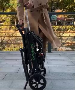 Light Weight Travel Foldable Wheelchair