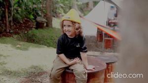 HOOFLA - SET OUTDOOR ANAK - Setelan Pakaian Kaos Celana Cargo Jogger