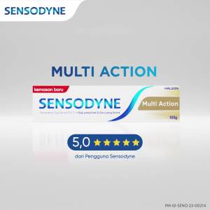 Sensodyne Toothpaste Pasta Gigi Sensitif Perawatan Multi Manfaat Multi Action 100gr