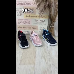 BUM Equipment Kasut Kanak-Kanak CS567/CS568/CS569 Warna Hitam Merah/Merah Jambu Ungu/Navy Biru - Kids Shoe Black Red/Pink Purple/Navy Blue