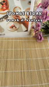 SALSA Sponge Bedak Bulat / Persegi - Spons Bedak Persegi