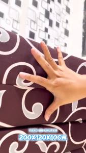 Kasur Busa Lipat 4 Ukuran 200x120x10cm | Matras Kasur Tebal 10 | Kasur Murah Bergaransi