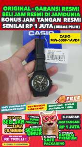 Jam Tangan Multifungsi CASIO MW-60F-1A: Spesifikasi & Fitur
