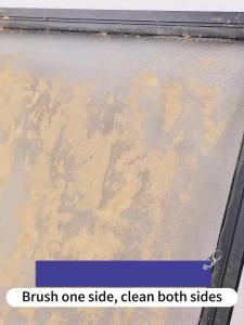 （Durable）3 In 1 Multi-Functional Screen Window Dust Remover Double-Sided Cleaning Brush Glass Cleaner Wipper