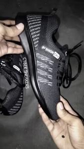 Hitam Sepatu Pria Casual Shoes Sneakers Perempuan Sekolah Cowo COWOK Cewek Viral Kekinian