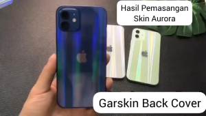 EVO - OPPO Garskin Aurora Rainbow: Stiker Pelindung Handphone Berkualitas Tinggi