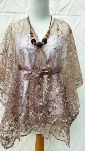 Outer Pita Kebaya Cantik Bridesmaid Lamaran Wisuda Pager Ayu Kebaya Modern Tile Mutiara Elegan Glamour L1O1