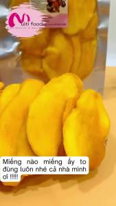 250g/500g Xoài sấy Dẻo Thơm Ngon Tự Nhiên ( túi zip ) MULTIFOOD