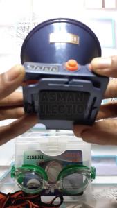 Senter Kepala Selam KISEKI 250 WATT Body Tahan Air KISEKI CK-X11D Cahaya Putih Jarak Sorot 2000 Meter Tahan 12 Jam  BONUS KACAMATA SRENANG Laz COD