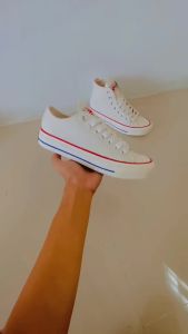 Sepatu Low Zirotz Cozy True All White ZX06 Size 36 - 44 Sneakers Basic Natural Putih Polos Tali Kanvas Shoes Kets Casual Vulcanized BNIB Footwear OX List Viral Fashion Cowok Keren Santai Kerja Sekolah Pria Dan Wanita Anti Slip