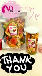 500g Trái cây sấy thập cẩm hàng nguyên - MULTIFOOD