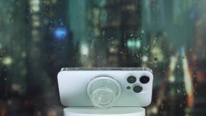 Round Magnetic Suction Phone Holder For iPhone 15 14 13 12 Pro Max MagSafe Phone Grip Finger Ring Holder Phone Mount Expanding Stand Phone Accessories