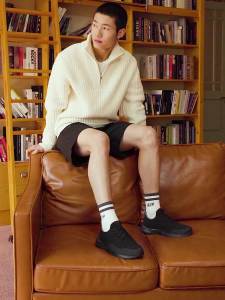 Skechers Men USA Street Wear Ingram Shoes - 65867-BBK