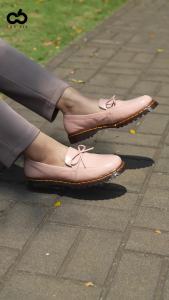 CBR SIX Sepatu Docmart Wanita | Dokmar Wanita | Sepatu kasual wanita slip-on Lolyta Synthetic Glossy