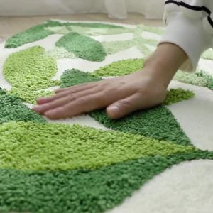 TC07 Thảm lau chân chùi chân 3D siêu thấm hút chống trượt cửa nhà tắm cửa phòng khách thảm decor cao cấp