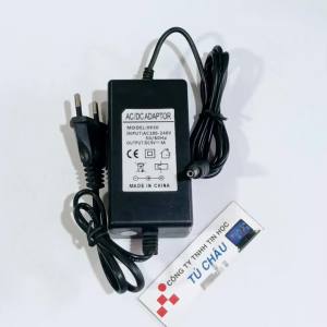 Adapter DC 9V - 3A / Đầu cắm 5.5mm x 2.1mm (Dây liền adapter)