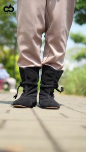 CBR SIX Sepatu Flat Boot Wanita Synthetic Suede RMC 007