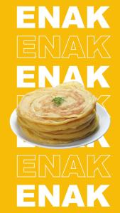 Snackease Roti Maryam Original Cokelat Keju 10 Pcs / Roti Canai Cane Coklat Homemade Premium Halal