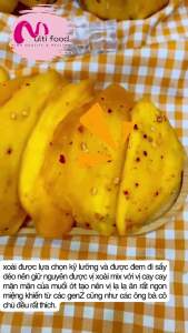 1KG XOÀI SẤY DẺO MUỐI ỚT - MULTIFOOD