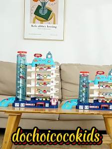 Đồ chơi gara nâng xe 5 tầng đồ chơi bãi đỗ xe 5 tầng đồ chơi cho bé trai xe đồ chơi