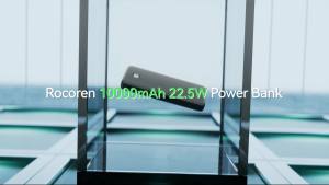 Rocoren Power Bank 50000mAh Original Portable Powerbank 30000mah/20000mAh/10000mAh PD 22.5W Fast Charging with Led Display Real 20000Mah Power Bank 22.5W Charger - Lazada