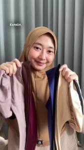 Ciput Inatsa Turki: Hijab Anti Slip Bahan Kaos Rayon oleh Jilbab Arfa