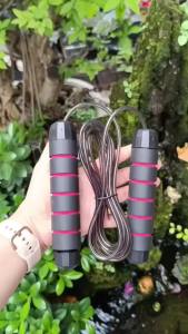 Dây Nhảy Tập Thể Dục Dây Dài 3M  Tay Cầm Cao Su  Lõi Thép