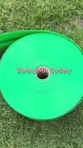 สายส่งน้ำ 3นิ้ว ยาว 50/100 สายส่งน้ำPE รับแรงดันได้ 24 บาร์ รุ่น SUPER (สีขาว เคลือบPE) หนาพิเศษ ขนาด เมตร สายส่งPE สายส่งน้ำ