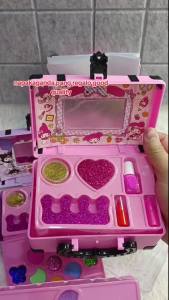 {SSP} Kids Mini Make Up Set For Your Little Girls 32pcs Washable Kids Safe Puzzle Game