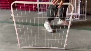 PMT Pet Dog Cat Fence 120*60*60CM Black&White Indoor Fence Kennel Outdoor Fence Stackable DIY COD